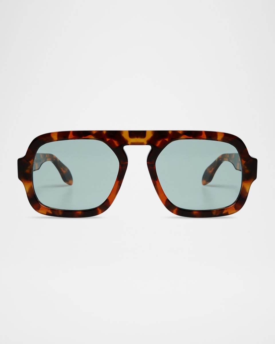 Jane Polarized Acetate Aviator Sunglasses